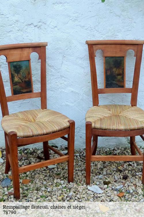 Rempaillage fauteuil, chaises et sièges hargeville-78790 La clinique de la chaise