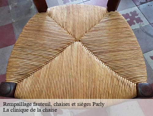 Rempaillage fauteuil, chaises et sièges parly-78150 La clinique de la chaise